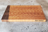 TEN WEST DESIGNS END-GRAIN CUTTING BOARD